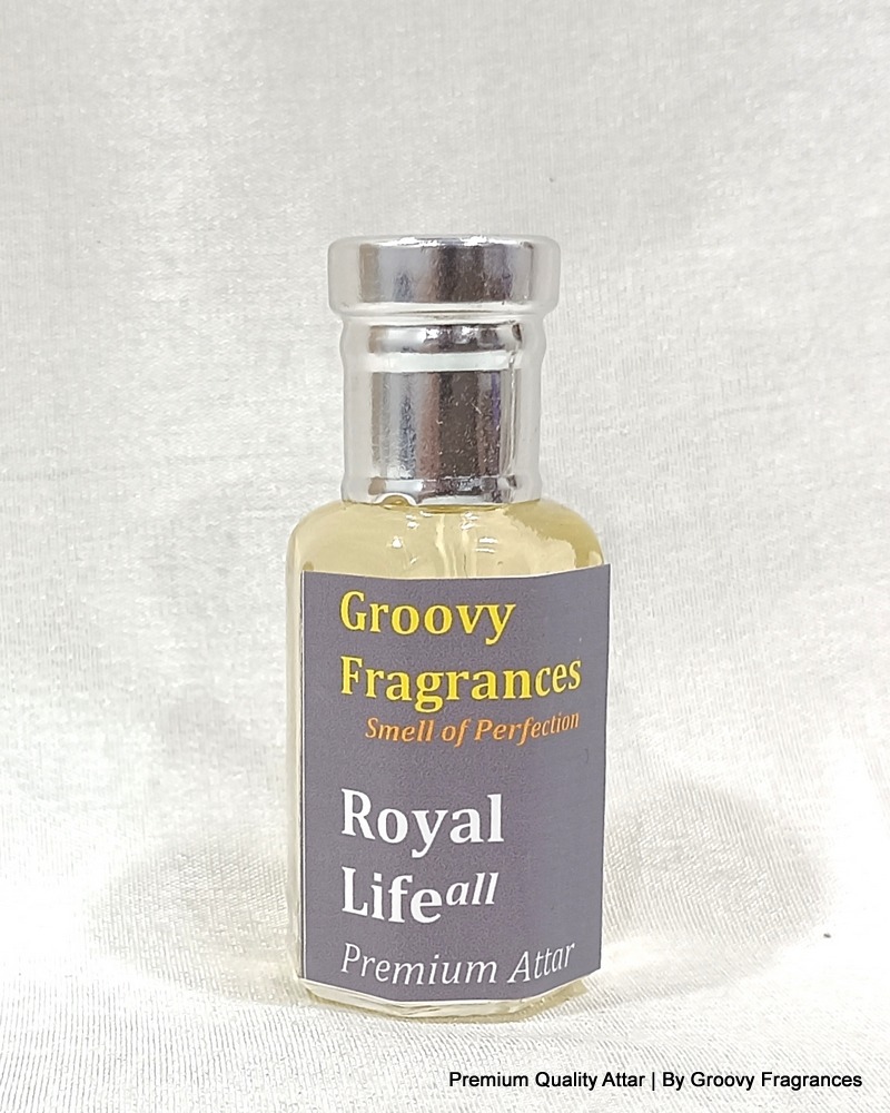 Groovy Fragrances Royal Life Long Lasting Perfume Roll-On Attar | Unisex | Alcohol Free by Groovy Fragrances - 12ML