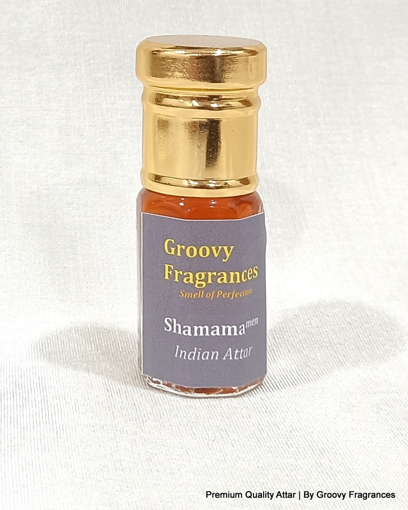 Groovy Fragrances Shamama Long Lasting Perfume Roll-On Attar | Indian Natural Attar | Alcohol Free by Groovy Fragrances - 3ML