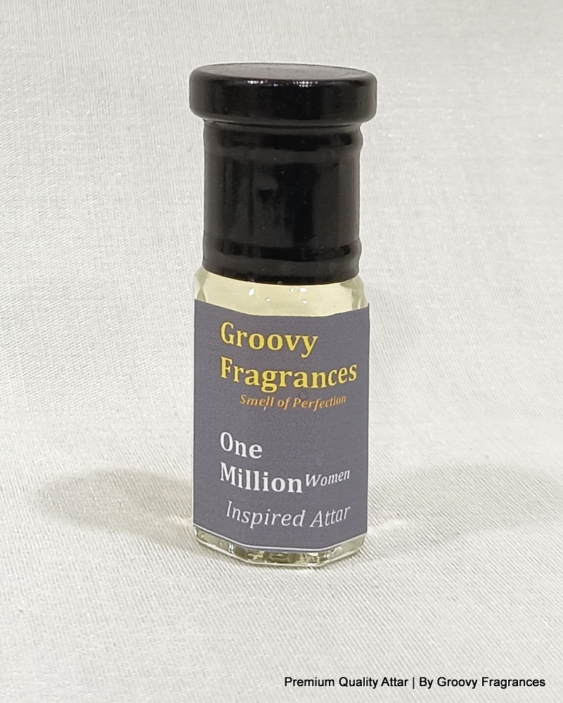 Groovy Fragrances One Million Long Lasting Perfume Roll-On Attar | For Women | Alcohol Free by Groovy Fragrances - 3ML