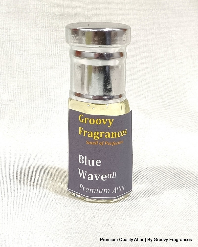 Groovy Fragrances Blue Wave Long Lasting Perfume Roll-On Attar | Unisex | Alcohol Free by Groovy Fragrances - 3ML