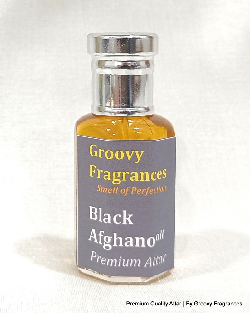 Groovy Fragrances Black Afghano Long Lasting Perfume Roll-On Attar | Unisex | Alcohol Free by Groovy Fragrances - 12ML