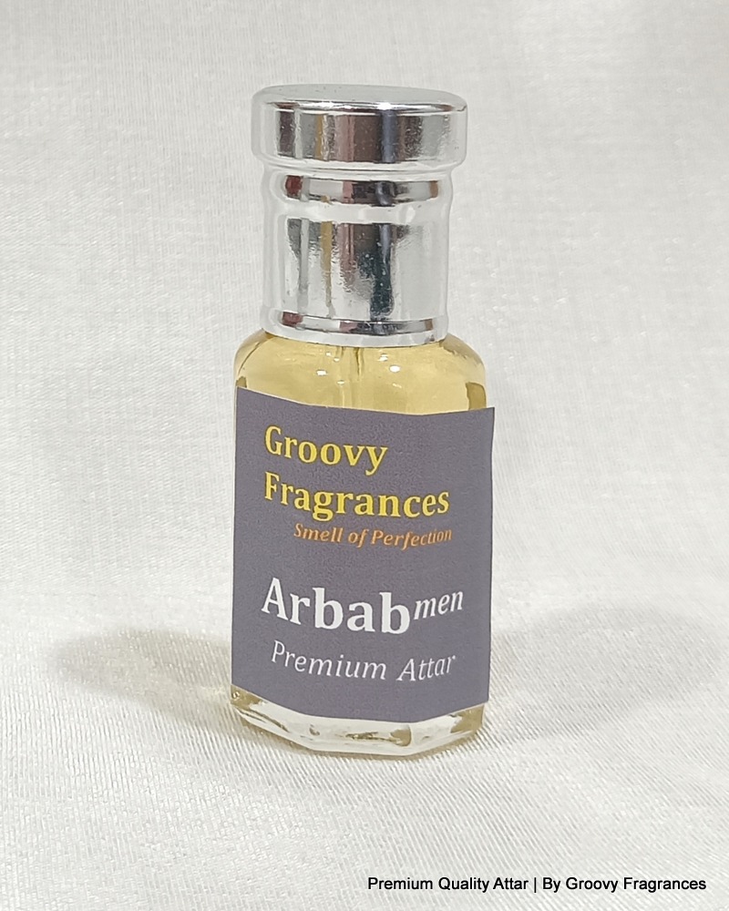 Groovy Fragrances Arbab Long Lasting Perfume Roll-On Attar | For Men | Alcohol Free by Groovy Fragrances - 6ML