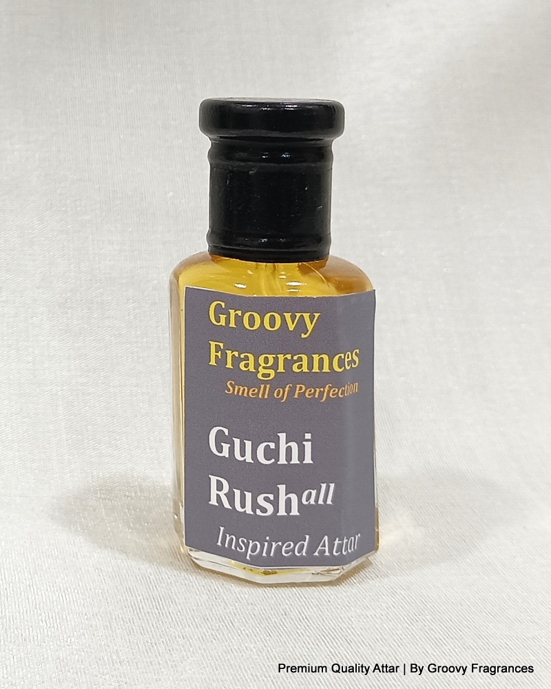 Groovy Fragrances Guchi Rush Long Lasting Perfume Roll-On Attar | Unisex | Alcohol Free by Groovy Fragrances - 12ML