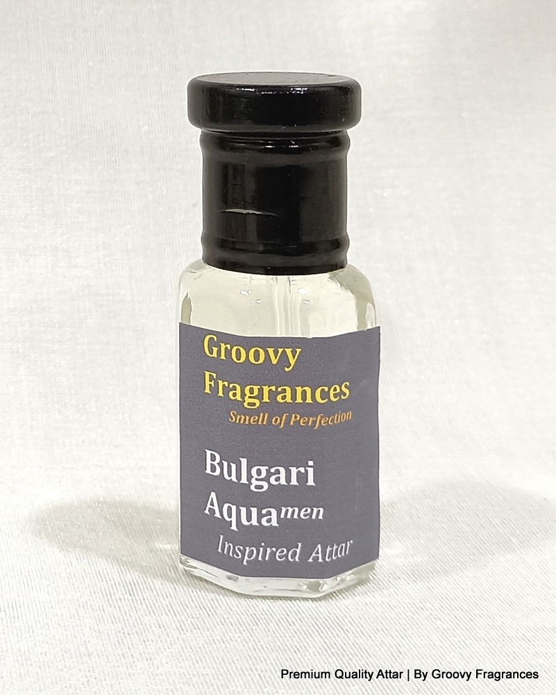 Groovy Fragrances Bulgari Aqua Long Lasting Perfume Roll-On Attar | For Men | Alcohol Free by Groovy Fragrances - 6ML
