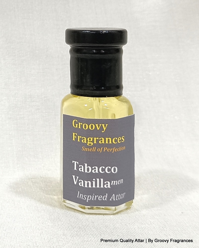 Groovy Fragrances Tabacco Vanilla Long Lasting Perfume Roll-On Attar | For Men | Alcohol Free by Groovy Fragrances - 6ML