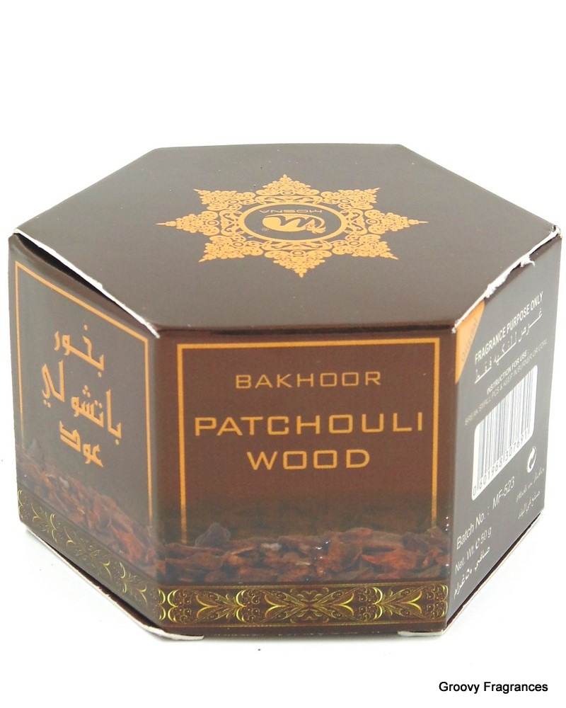 Mosna Bakhoor PATCHOULI WOOD Pure Premium Quality Made In India product - 50Gms