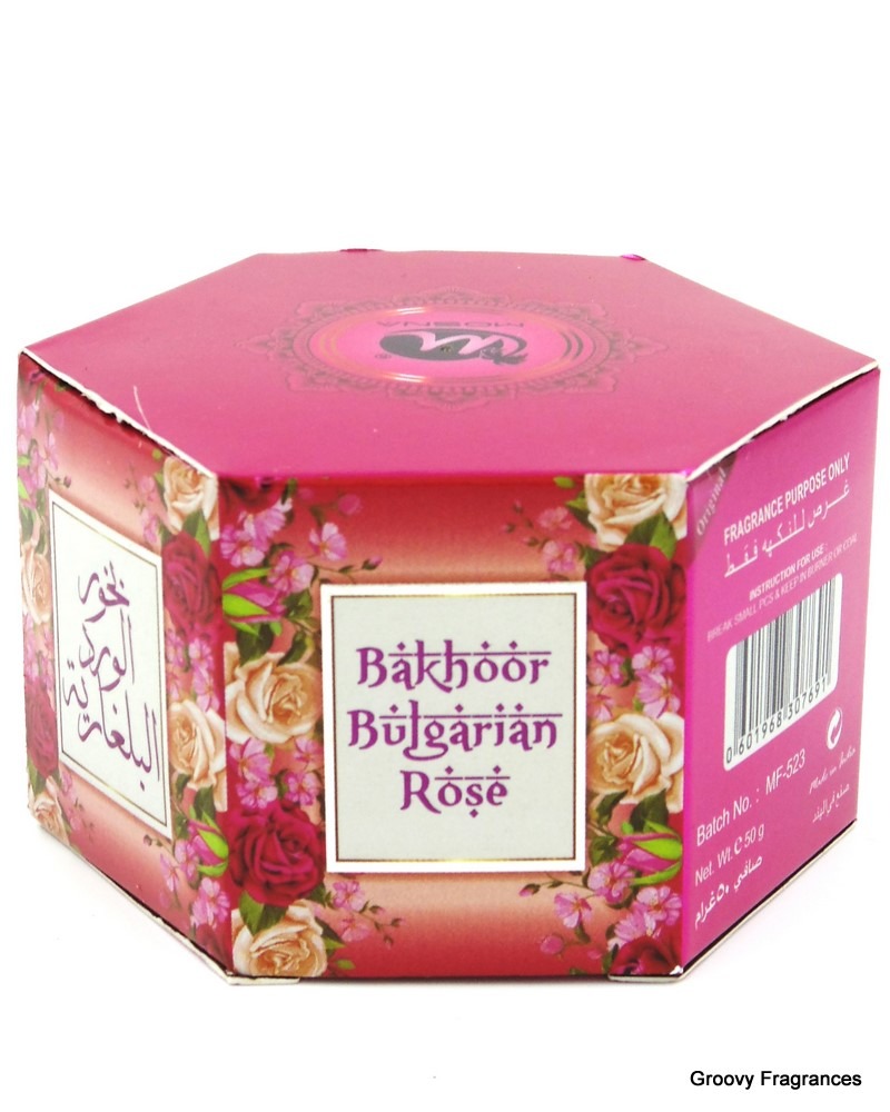 Mosna Bakhoor Balgarian Rose Pure Premium Quality Made In India product - 50Gms