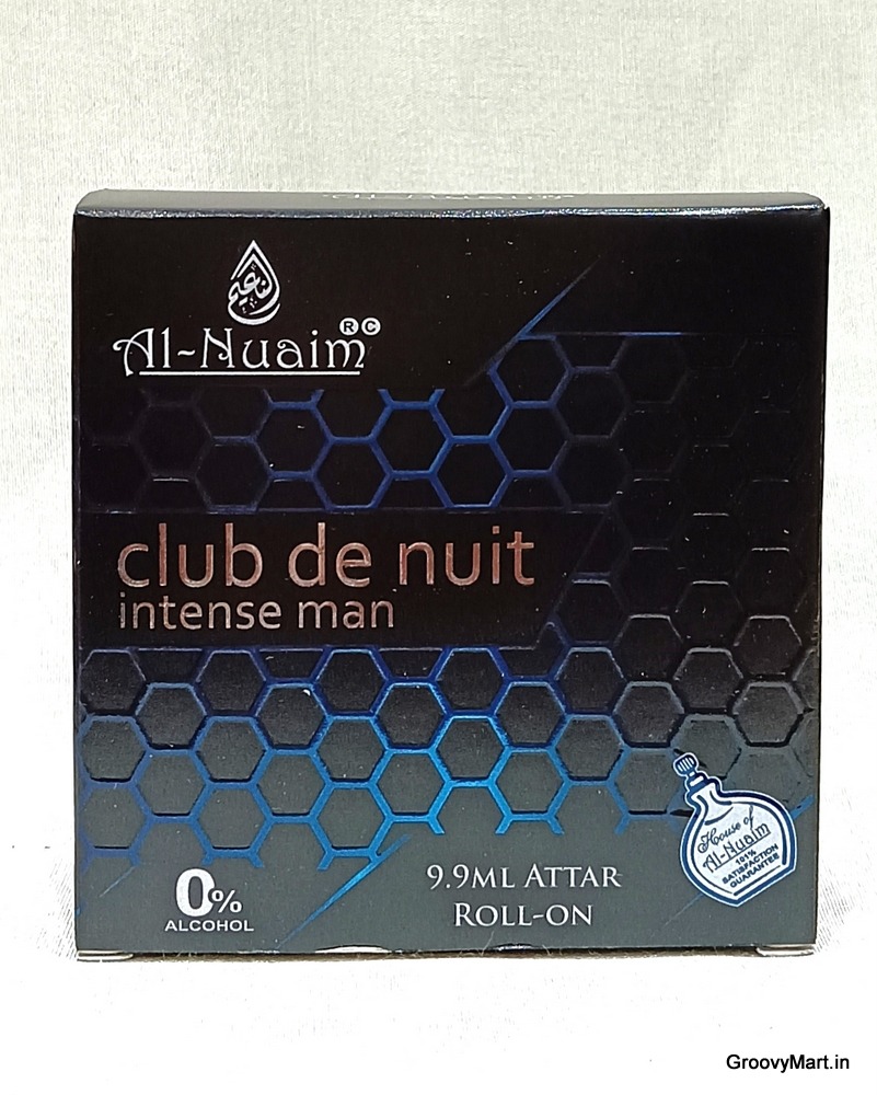 Al Nuaim club de nuit intense man roll-on attar (itr) gift pack - 9.9ML