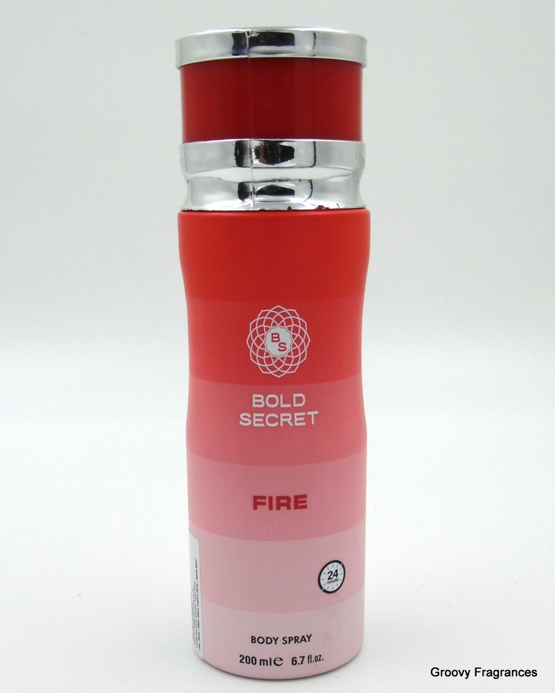 Bold Secret FIRE Long Lasting |24 Hours Perfume Body Spray - 200ML