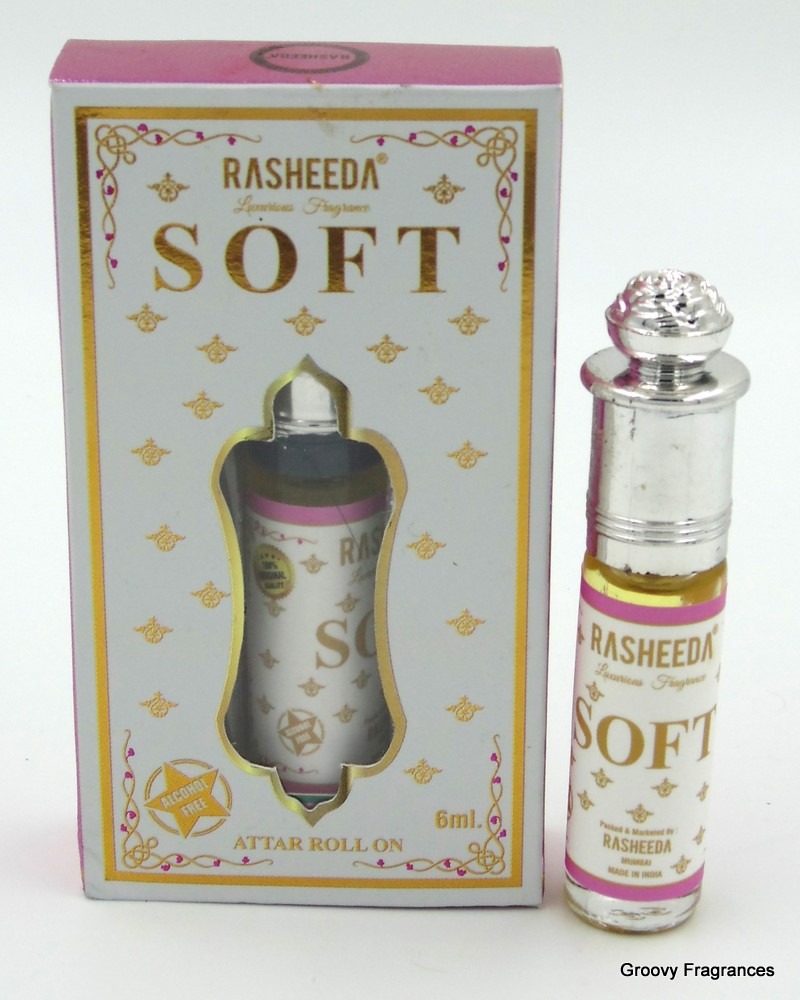 Rasheeda Soft Perfume Roll-On Attar Free from ALCOHOL - 8ML