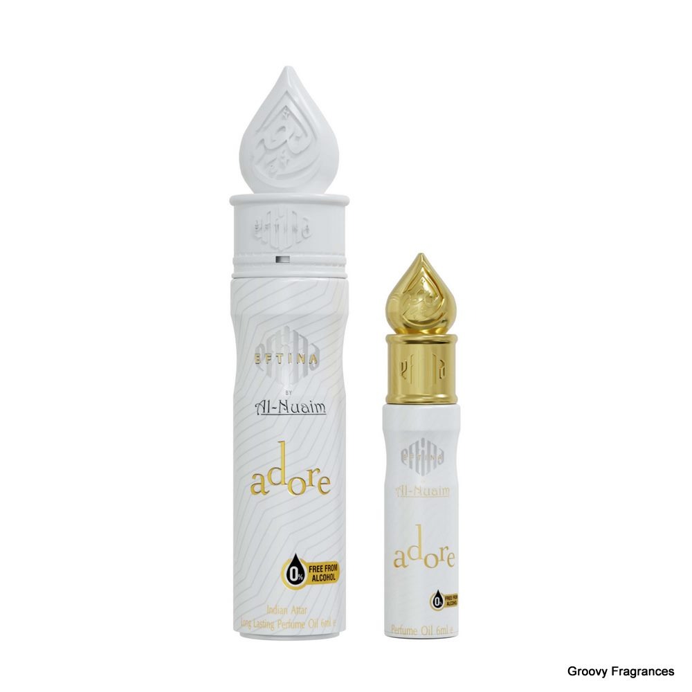 Al Nuaim Adore Eftina Series Perfume Roll-on Attar Free From Alcohol - 6ML