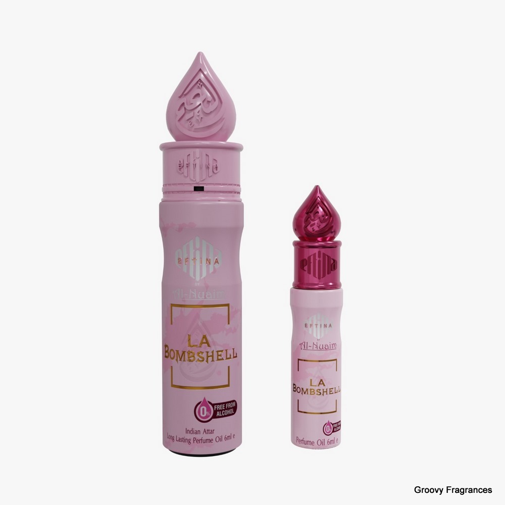 Al Nuaim La Bomshell Eftina Series Perfume Roll-on Attar Free From Alcohol - 6ML