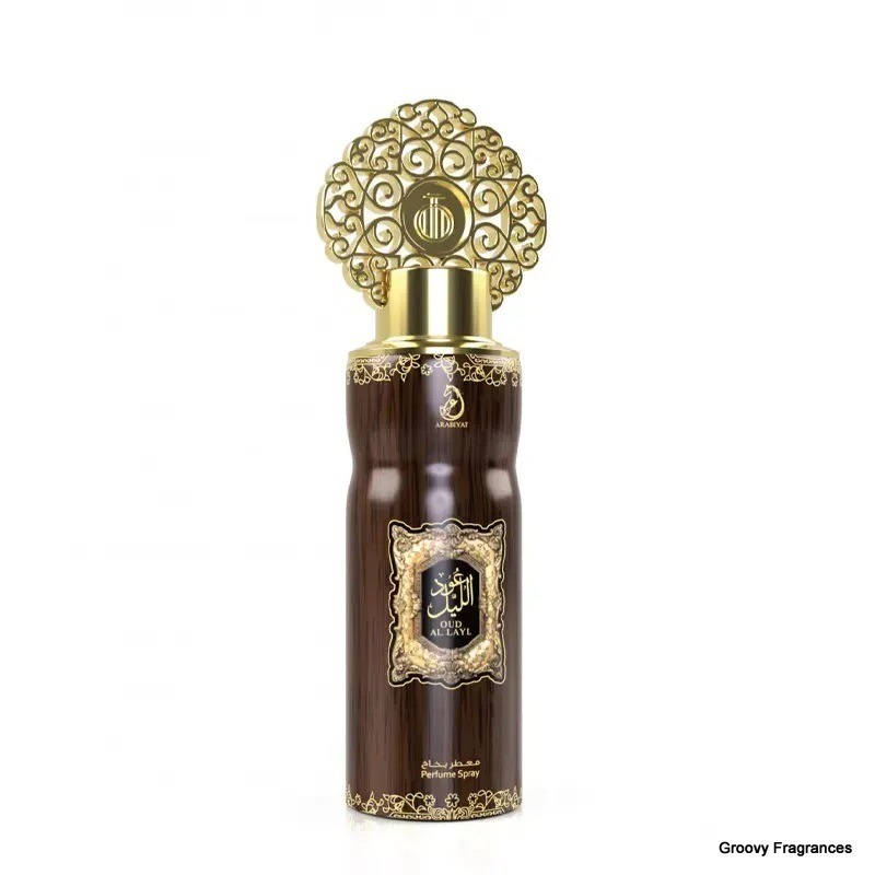 ARABIYAT OUD AL LAYL Perfume Spray | Alcohol Free - 200ML