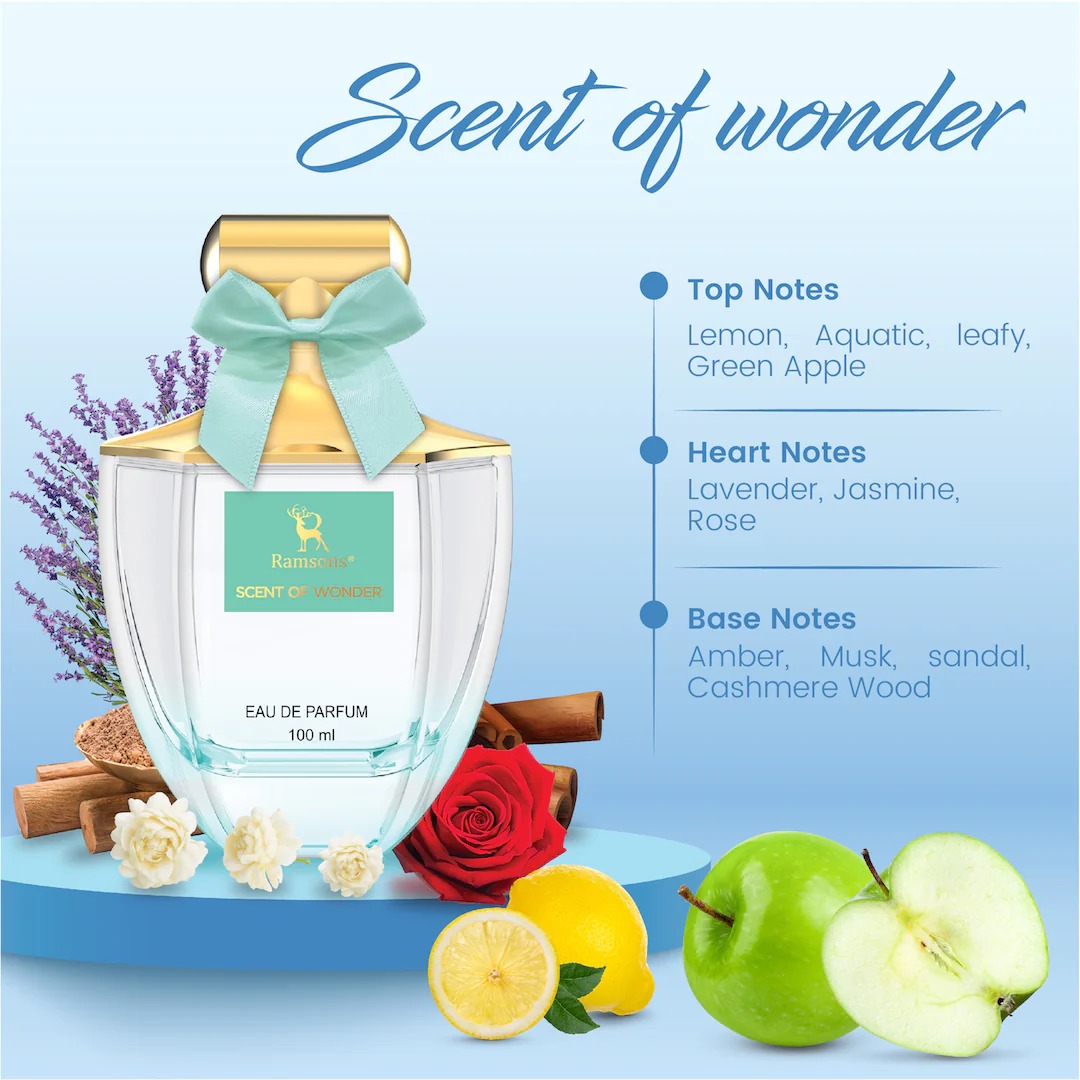 Ramsons Scent of Wonder Eau de Parfum for Women - 100ML