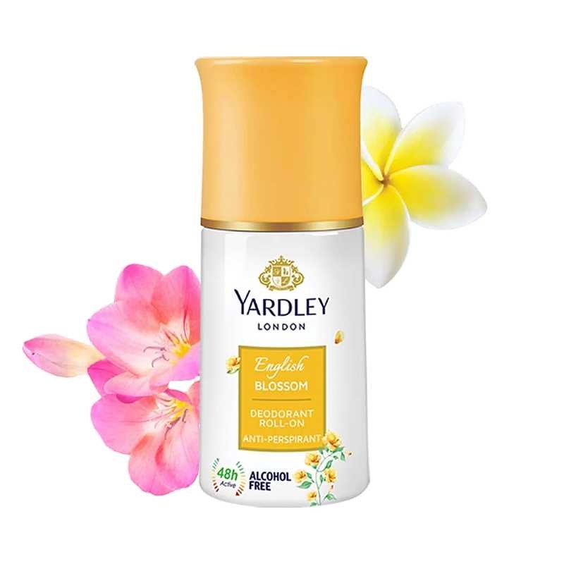 YARDLEY London English Blossom Deodorant Roll-on - For Women - 50ml