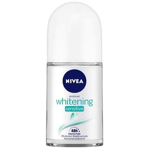 Nivea Whitening Sensitive Skin Deodorant Roll-on - For Women - 50ml