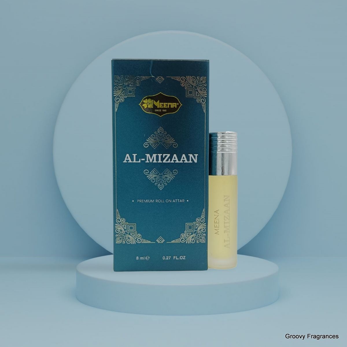 Meena Al-MIZAAN attar roll-on free from alcohol - 8ML