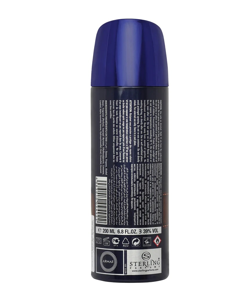 Armaf Tres Nuit Perfume Body Spray - For Men - 200ML