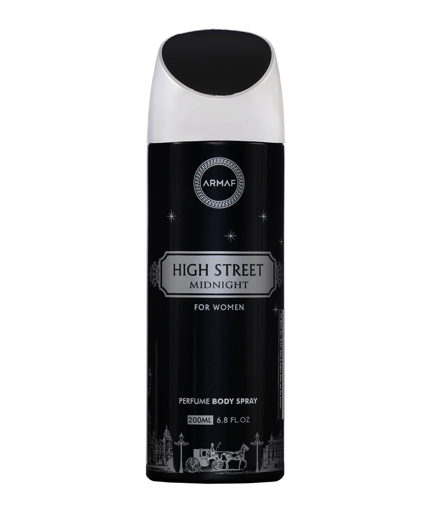 Armaf High Street Midnight Perfume Body Spray - For Women - 200ML