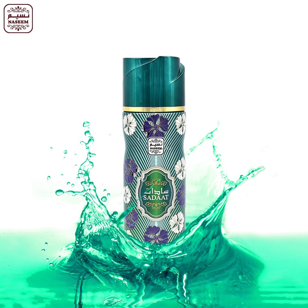 Naseem Sadaat Perfumed Body Spray | No Gas | Alcohol free | Unisex - 200ML