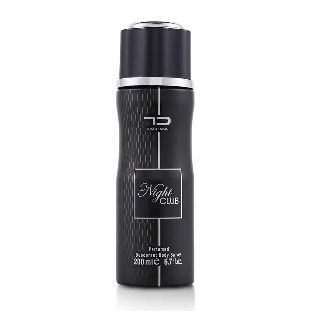 TD Tom & Darin Night Club Perfumed Deodorant Body Spray - 200ML