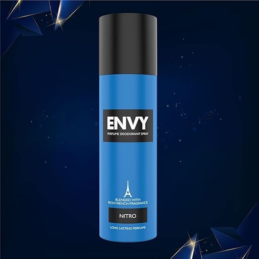 Envy dark perfume deodorant spray no gas for men - 120ML