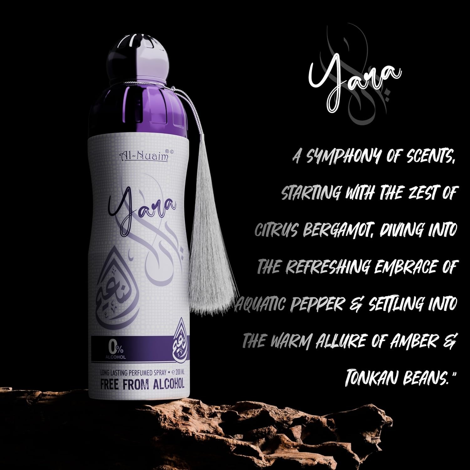Al Nuaim Yara Perfume Body Spray Alcohol Free