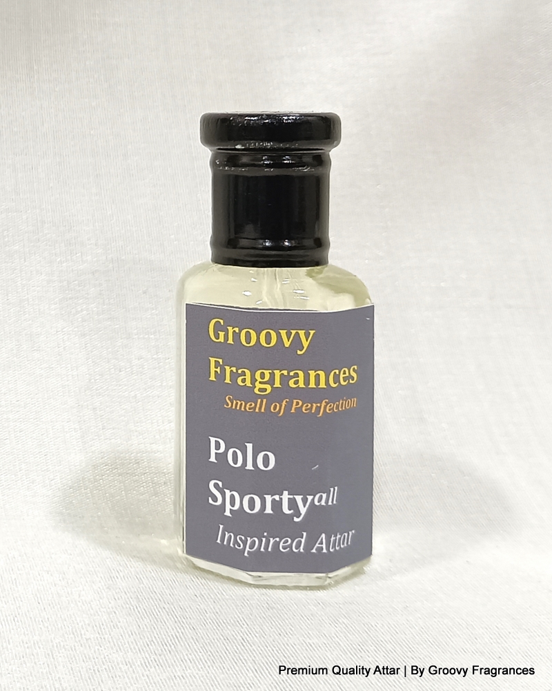 Groovy Fragrances Polo Sporty Long Lasting Perfume Roll-On Attar | Unisex | Alcohol Free by Groovy Fragrances - 12ML