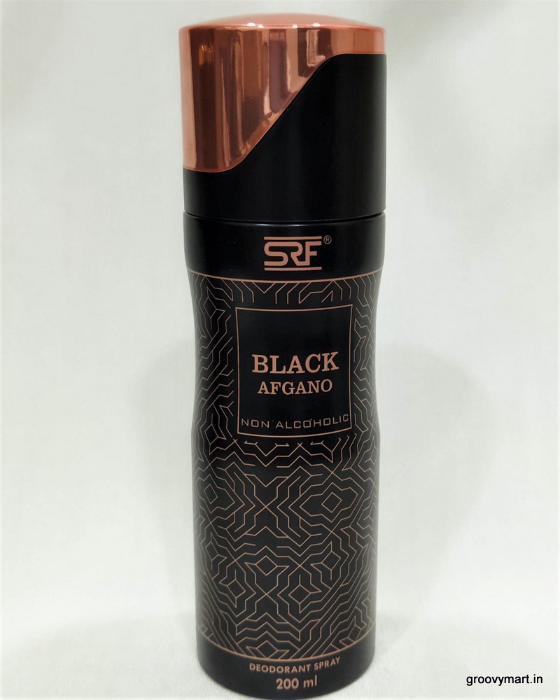 SRF Black Afgano Non Alcoholic Deodorant Spray - 200ML