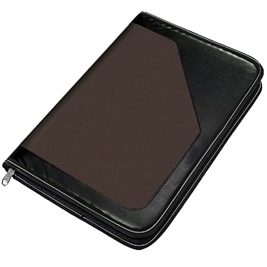 PU Leather Multipurpose File Sleeve A4 Professional Files and Folders to Store Certificate, Legal Size Documents for Home, Office, School Aristo File