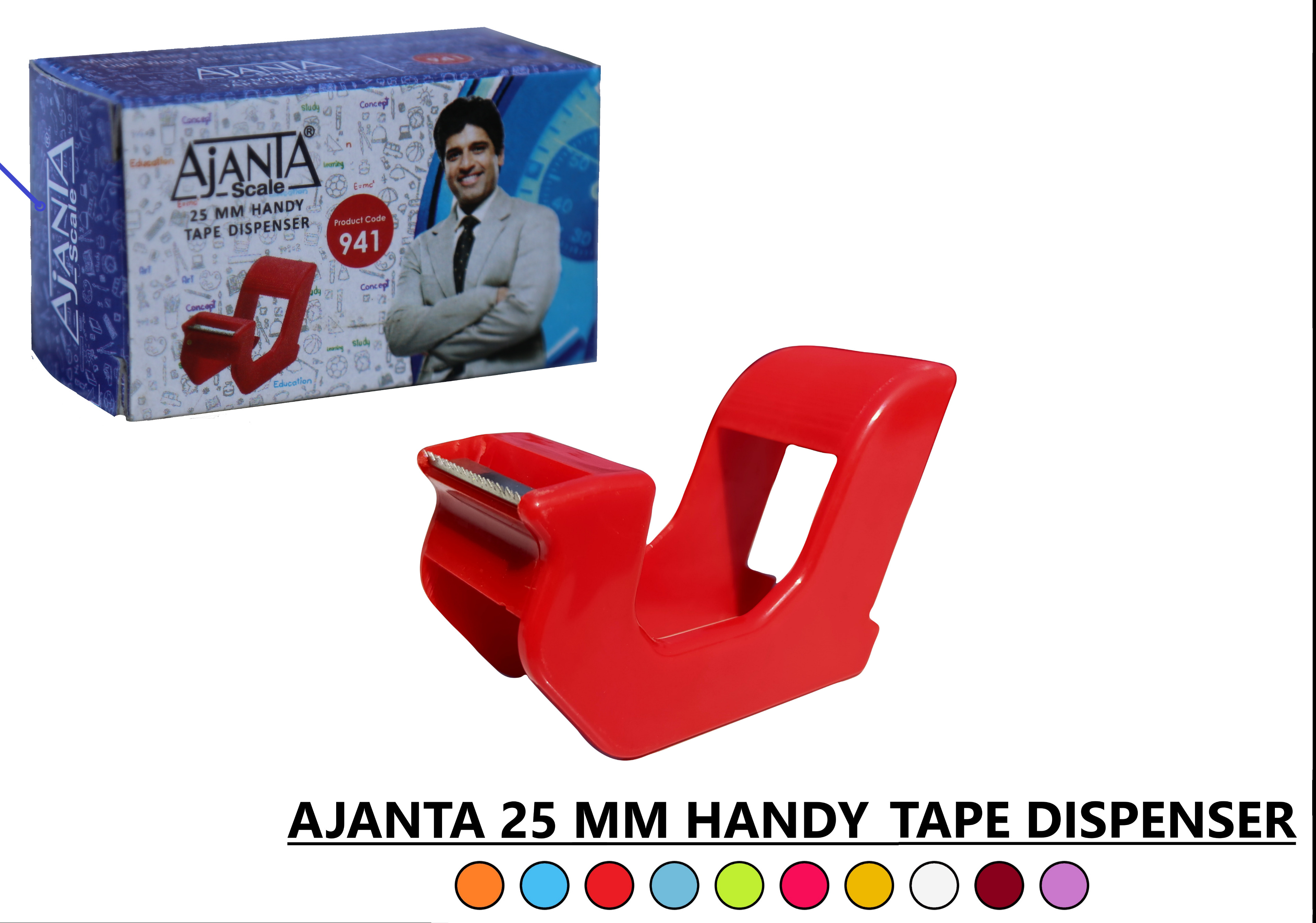 Ajanta 1inch Handy Tape Dispenser No-941