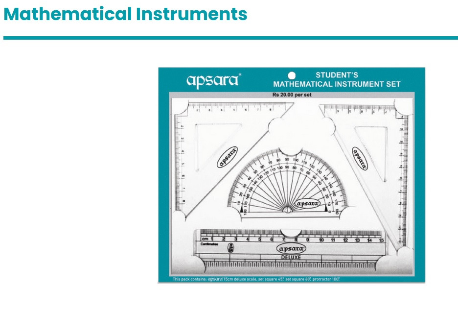 Apsara Drawing Set (4pc)