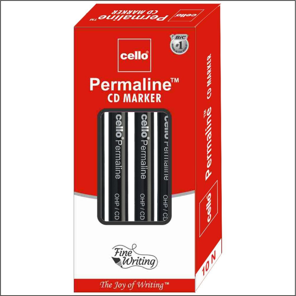 Cello Permaline CD Marker (10pc)