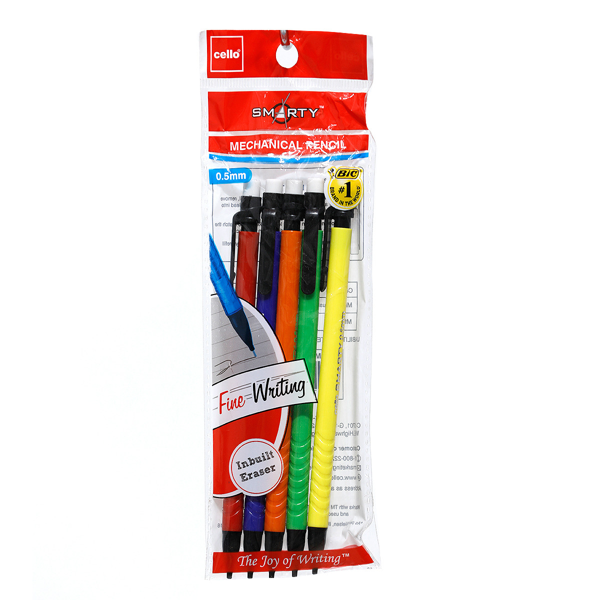 Cello Smarty Mechanical Pencil (5pc Pack)