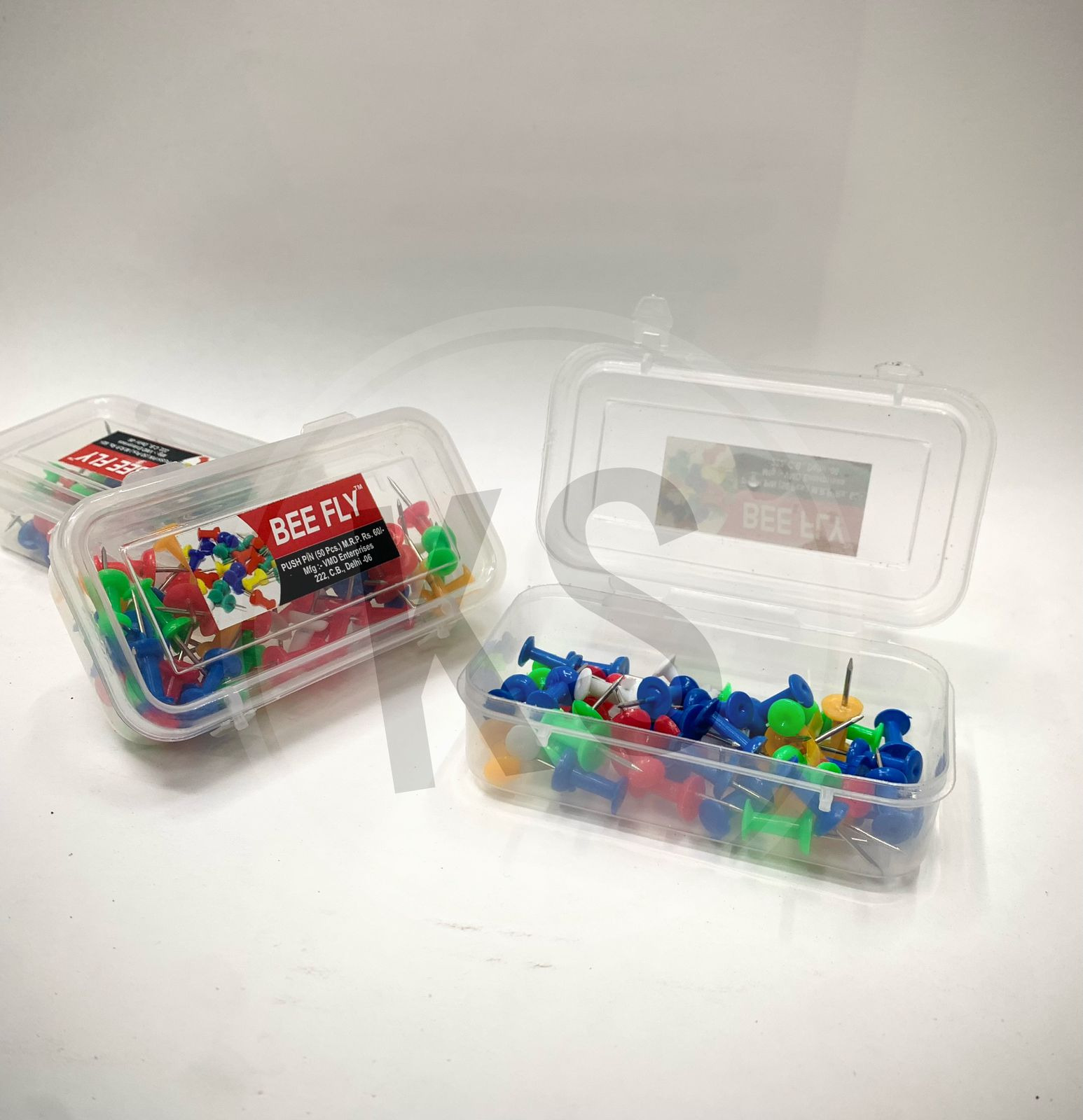 Pushpin Opeque 50pc Dabbi (10pc Pack)