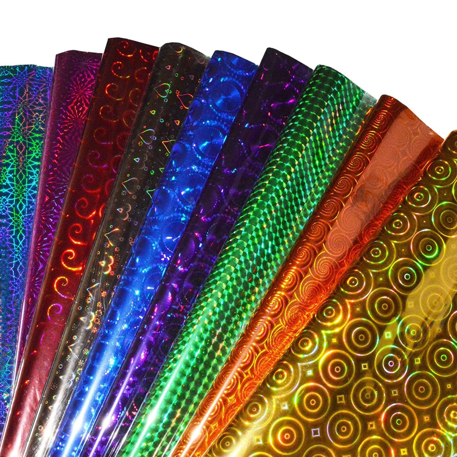 Gift Paper 50x70cm Holo (40 Sheets) 