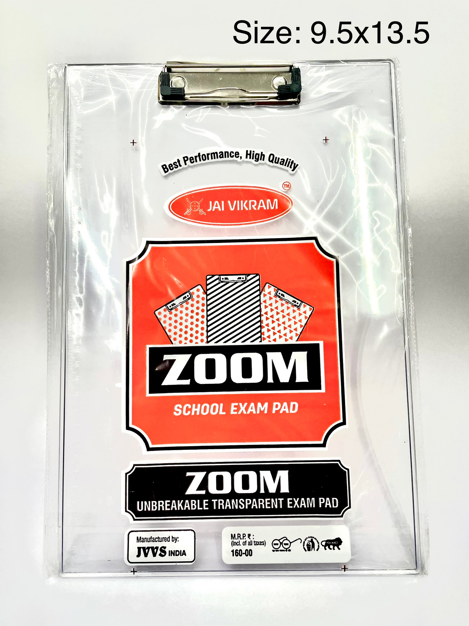  Zoom Writing Pad Transparent Breakable