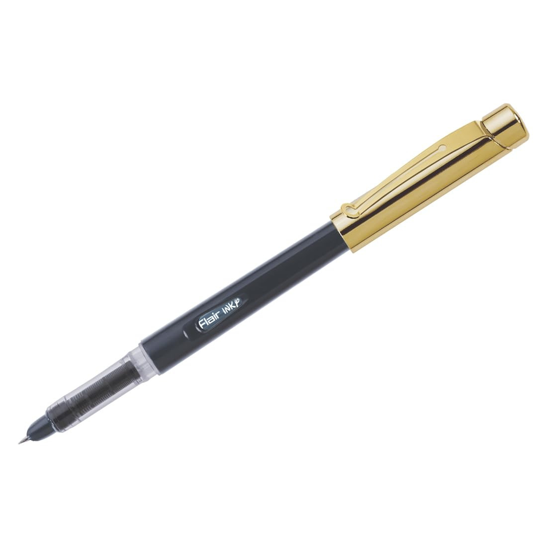 FLAIR Inky Series Gold Liquid Ink Fountain Pen