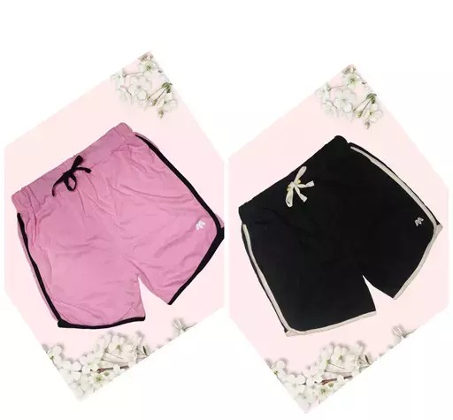 samar women shorts pack of 2