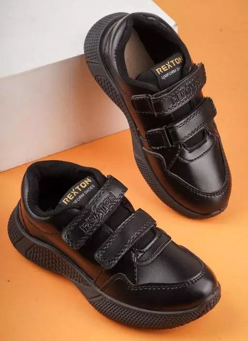 Tway School shoes Boys & Girls Black Casual Sneakers Boys Kids Sports Shoes pack of 1
