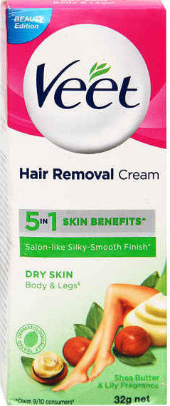 VEET DRY SKIN HAIR REMOVAL CREAM 30 G VEET DRY SKIN HAIR REMOVAL CREAM 30 G