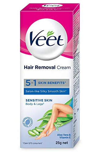 VEET SENSITIVE SKIN HAIR REMOVAL CREAM 50 G VEET SENSITIVE SKIN HAIR REMOVAL CREAM 50 G