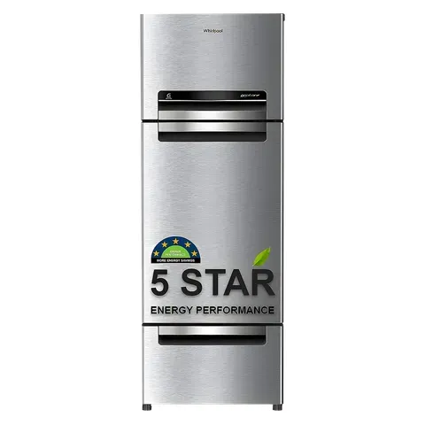 Whirlpool FP 263D Protton Roy 240 Litres Frost Free Triple Door Refrigerator with 6th Sense ActiveFresh Technology (20807, Alpha Steel) - 240