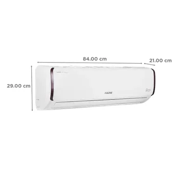 voltas VOLTAS Vectra 4 in 1 Convertible 1.3 Ton 3 Star Inverter Split AC with Anti Dust Filter (2023 Model, Copper Condenser)