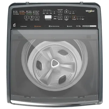 WHIRLPOOL Whirlpool 8.5 kg 5 Star Fully Automatic Top Load Washing Machine (Stainwash Pro Plus, In-built Heater, Midnight Grey)