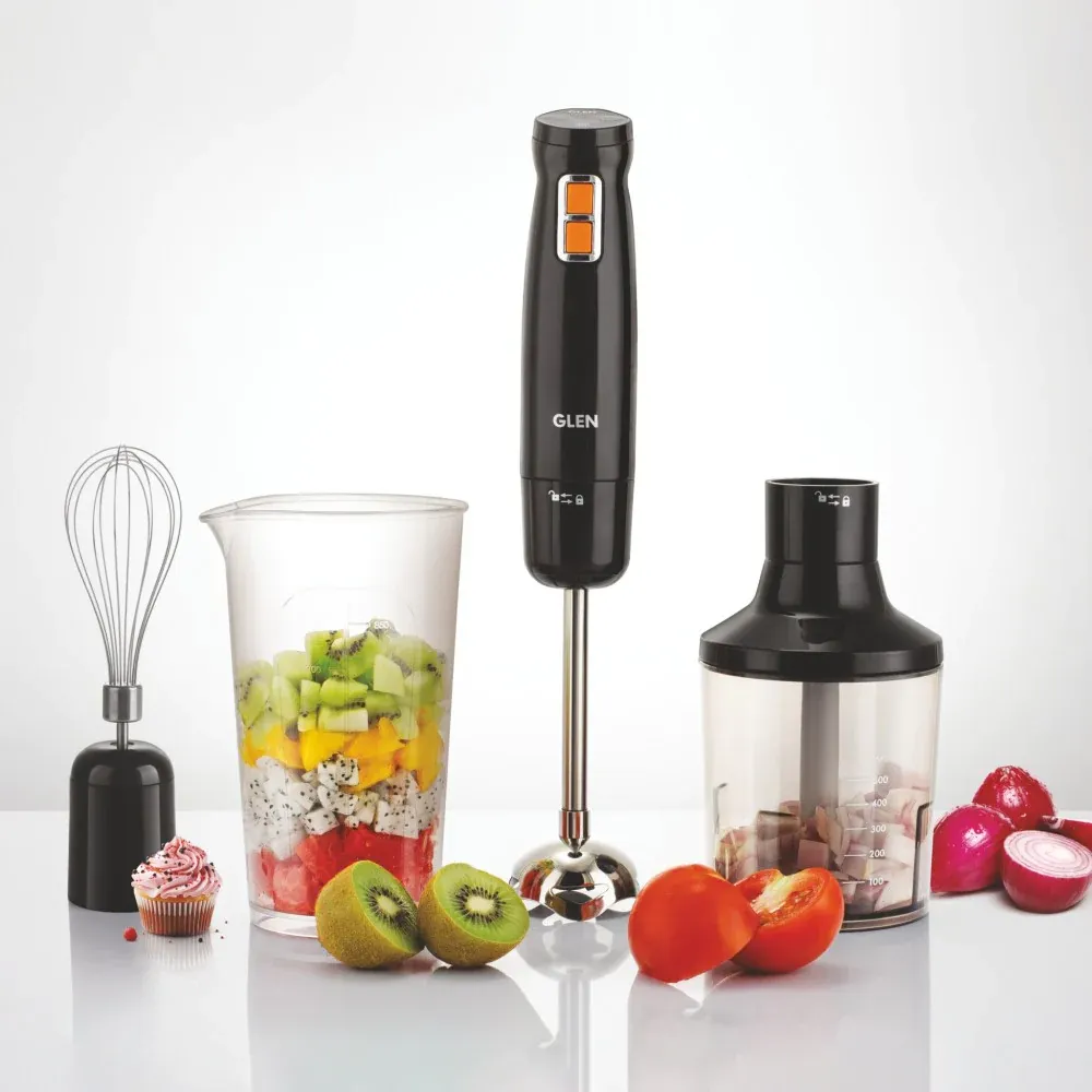 Glen Electric Turbo Hand Blender Chopper Whisker 350W - (SA4063HBCW)