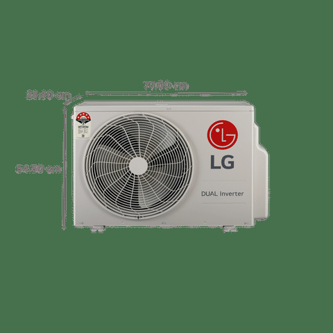 LG. LG 6 in 1 Convertible 1.5 Ton 5 Star Dual Inverter Split AC with 4-Way Swing (2024 Model, Copper Condenser, TS-Q19HNZE.AMLG) - 1.5 Ton