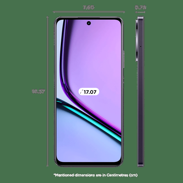 Realme realme C67 5G (4GB RAM, 128GB, Dark Purple  - Dark purple