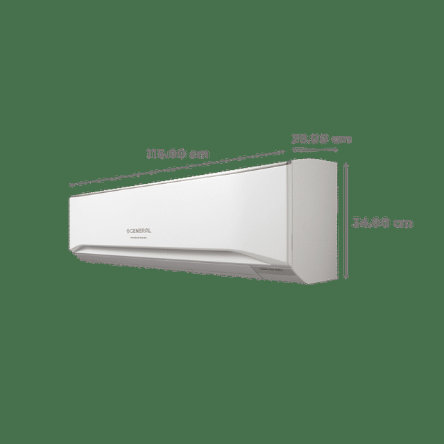 O GENERAL CET Series 3 Ton 5 Star Inverter Split AC (Copper Condenser, PM 2.5 Filter, ASGG36CETAB)