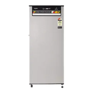 Whirlpool Vitamagic Pro 200 Litres 3 Star Direct Cool Single Door Refrigerator with 6th Sense Intellifrost Technology (215 INV VMPRO PRM, Alpha Steel)